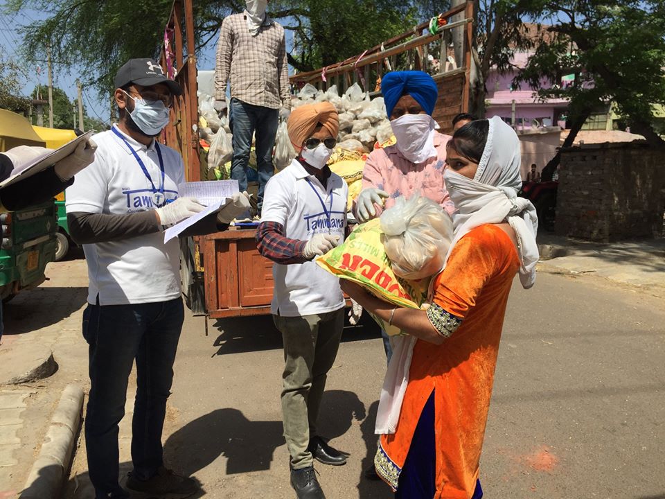 4th Distribution Drive at Mohali Phase 1 on 1st April 2020 Drive Photo